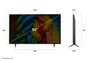 Телевизор LG 50NANO80A3B, 50' 4K HDR Smart Nano Cell TV, 3840x2160, DVB-T2/C/S2, AI Alpha 7, HDR 10 PRO, webOS 25, ThinQ AI, VRR, ALLM, HGiG, WiFi, Clear Voice, AI Upscaling, Bluetooth, Hdmi e-ARC , CI, LAN, AirPlay2, Chromecast, 2 Pole stand, Black
