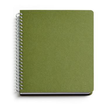 Календар бележник САТУРН- зелен цвят