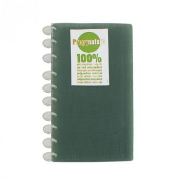 Визитник за 96 визитки Geode®спирала с азбучник