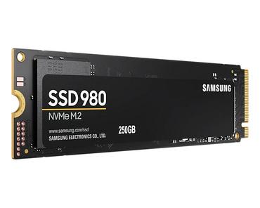 Твърд диск Samsung SSD 980 250GB PCIe 3.0 NVMe 1.4 M.2 V-NAND 3-bit MLC, Pablo Controller, 256-bit Encryption, Read 2900 MB/s Write 1300 MB/s