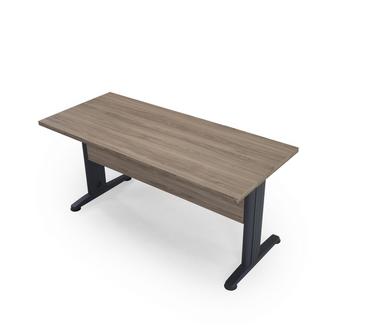 Работно офис бюро 80 см с метален крак 30 мм плот 