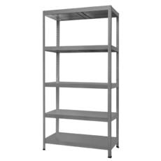 Метален стелаж BTL сив 180x90x40см 90кг/ рафт