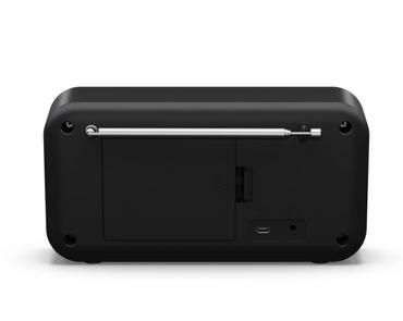 Радио Sharp Radios DR-P420(BK), PORTABLE DIGITAL RADIO, Bluetooth 5.0, 20 DAB+/DAB/FM, Auto time/date, LCD Display, Dual alarm,Micro USB x1 (power supply),3.5mm Headphone jack / line-out, Black