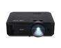Мултимедиен проектор Acer Projector X1128i, DLP, SVGA (800 x 600), 4500 ANSI Lm, 20 000:1, 3D, Auto keystone, included wifi dongle, 24/7 operation, Wifi, HDMI, VGA in, RCA, RS232, Audio in/out, DC Out (5V/1A), 3W Speaker, 2.7kg, Black+Acer T82-W01MW 82.5'