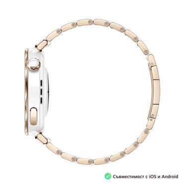 Часовник Huawei Watch GT5 Pro Jana-B29C, 1.32' Amoled 466x466, PPI 352, BT5.2, BLE/BR/EDR, 323mAh, 40-meter free diving, HUAWEI TruSense System, ECG analysis, Battery life up to 7 days, Compatible with iOS and Android devices, Ceramic