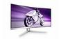 Монитор Philips Evnia 34M2C8600, 34' Curved 1800R, QD-OLED, 3440x1440@175Hz, 0.03ms GtG, 1000cd m/2, 1.000.000:1, Mega Infinity DCR, FlickerFree, Adaptive Sync, LowBlue Mode, 5Wx2+DTS, Tilt, Height Adjust, Swivel, 2xHDMI, DP, USB hub, White