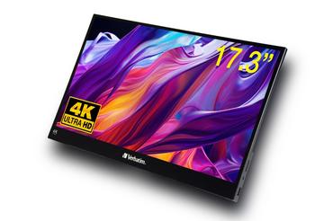 Монитор Verbatim PMT-17-4K Portable Touchscreen Monitor 17.3' 4K Ultra HD Metal Housing