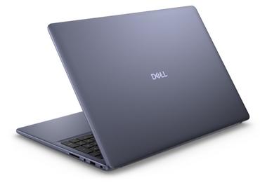 Лаптоп Dell 16 DC16251, Intel Core 7 150U (10 cores, up to 5.4 GHz), 16.0' FHD+(1920x1200) AG 300nits, 16GB, 2x8GB, DDR5, 5200 MT/s, 512GB M.2 PCIe, Intel Graphics, Cam, FPR, Wi-Fi 6E, Backlit Kb, Win 11 Pro, Midnight Blue,Aluminium, 3Y PS