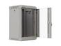 Комуникационен шкаф Lanberg rack cabinet 10' wall-mount 9U/300x300 (flat pack) with glass door grey