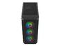 Кутия за компютър Fury PC Case Shobo SH4F RGB Midi Tower, Window, Black