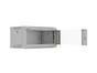 Комуникационен шкаф Lanberg rack cabinet 19' wall-mount 4U/540x350 (flat pack) with glass door grey