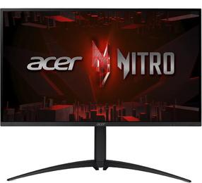 Монитор Acer Nitro XV275KP3biipruzx, 27' IPS, Anti-Glare, UHD Mini Led 3840x2160, 99% AdobeRGB, Delta E<2, ZeroFrame, FreeSync Premium, up to 160Hz, 1ms, 100M:1, 600 up to 1000 cd/m2, 1xDP, 2xHDMI, 1xType-C(90W) + Audio out + USB HUB, VESA, Tilt, Swivel, 