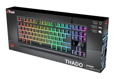 Клавиатура TRUST GXT 833 Thado TKL Gaming Keyboard US