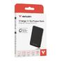 Външна батерия Verbatim Charge 'n' Go Essentials Power Bank Magnetic Wireless 5000mAh Black