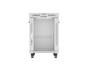 Комуникационен шкаф Lanberg rack cabinet 19' free-standing 15U/600x800 (flat pack) with glass door lcd grey v2