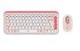 Комплект Logitech Pop Icon Combo - Rose - US INT'L - BT - N/A - INTNL-973