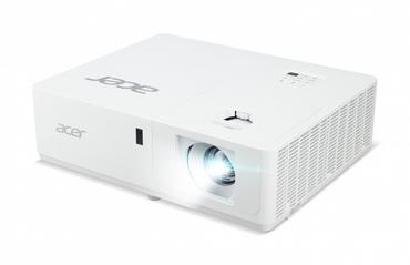 Мултимедиен проектор Acer Projector PL6610T, DLP, WUXGA (1920x1200), 2 000 000:1, 360' projection, 5500 ANSI Lm, Laser, 20000 hours, HDMI, VGA, RCA, Audio, RS232, HDBaseT(RJ45), 2 x Speaker 10W, 6kg, White+Acer T82-W01MW 82.5'+Logitech Wireless Presenter 