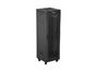 Комуникационен шкаф Lanberg rack cabinet 19' free-standing 37U/600X600 (FLAT PACK) with mesh door LCD black