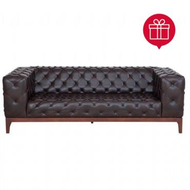 Диван триместен  БАЛША STR 03 снимка отпред с пиктограма за подарък