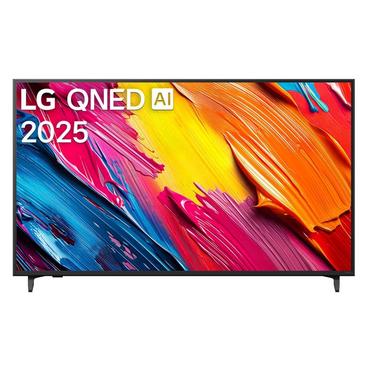 Телевизор LG 65QNED70A6A, 65' 4K QNED HDR Smart TV, 3840x2160, DVB-T2/C/S2, Alpha 7 AI Processor, HDR10 / HLG, webOS 25 ThinQ, VRR / ALLM / HGiG, 4K Upscaling, WiFi 5, Voice ID, Bluetooth 5.0, AirPlay 2, LAN, CI, HDMI, SPDIF, Google Cast, 2 pole Stand