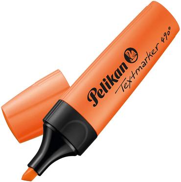 Текст маркер Pelikan 490 оранжев