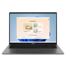Лаптоп Asus Vivobook S S3607CA-RP036,INTEL ARL H Core Ultra 7 255H 2.0 GHz (24MB Cache, up to 5.1 GHz, 16 cores, 16 Threads); Intel AI Boost NPU, 16.' OLED WUXGA(WU) (1920X1200)16:10,LPDDR5 16GB ( on BD),1TB SSD G4,Backlit Num-key, No OS, Matte Gray+Backp