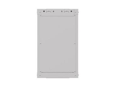 Комуникационен шкаф Lanberg rack cabinet 10' wall-mount 9U/300x300 (flat pack) with glass door grey