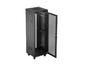 Комуникационен шкаф Lanberg rack cabinet 19' free-standing 37U/600X600 (FLAT PACK) with mesh door LCD black