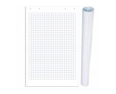 Листа за флипчарт каре, 20 л- на ролка