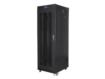 Комуникационен шкаф Lanberg rack cabinet 19' free-standing 37U / 600x800 self assembly flat pack with mesh door LCD, black