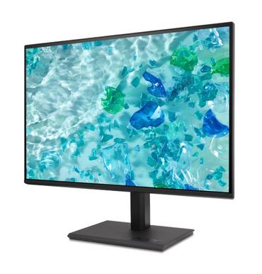 Монитор Acer Vero B277Gbmiprx, 27' IPS LED, ZeroFrame FHD (1920x1080) AG, 4ms (GTG), 120Hz, 100M:1, 1500:1, 250nits, 99% sRGB, HDMI, VGA, DP, Speakers 2x2W, Audio In/Out, ERGOstand, TUV, Energy Efficiency Class C, VESA, Black