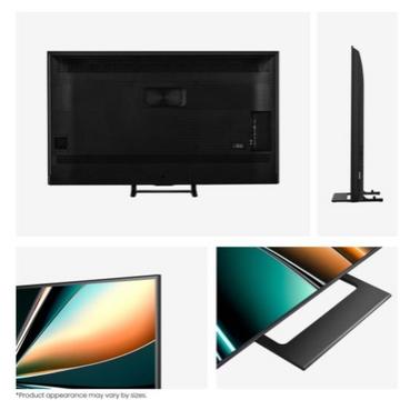 Телевизор Hisense 65'U7Q, 4K Ultra HD 3840x2160, ULED, FALD, Quantum Dot, 144Hz, IPS, HDR 10+, HLG, Dolby Vision IQ, Dolby Atmos, Smart TV, WiFi 5GHz, WiFi Direct, BT, Anyview Cast,light sensor, 4xHDMI, 2xUSB, LAN, CI+, DVB-T2/C/S2, Black
