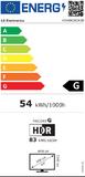Телевизор LG 43NANO80A3B, 43' 4K HDR Smart Nano Cell TV, 3840x2160, DVB-T2/C/S2, AI Alpha 7, HDR 10 PRO, webOS 25, ThinQ AI, VRR, ALLM, HGiG, WiFi, Clear Voice, AI Upscaling, Bluetooth, Hdmi e-ARC , CI, LAN, AirPlay2, Chromecast, 2 Pole stand, Black
