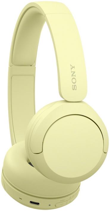 Слушалки Sony Headset WHCH520Y, yellow