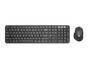 Комплект Natec Set 2 in 1 Keyboard Octopus + Mouse US Layout Wireless Bluetooth + 2.4 GHz USB