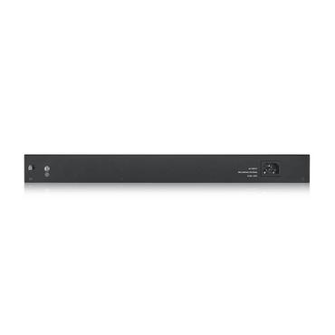 Комутатор ZyXEL GS1920-24HPv2, 28 Port Smart Managed Switch 24x Gigabit Copper and 4x Gigabit dual pers., hybird mode, standalone or NebulaFlex Cloud