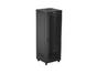 Комуникационен шкаф Lanberg rack cabinet 19' free-standing 47U/800X800 (FLAT PACK) with mesh door LCD black