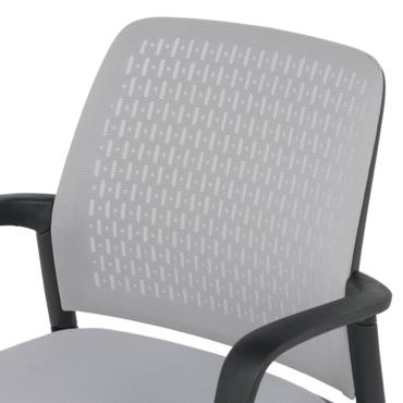 Посетителски стол КАВО- облегалка с ергономична извивка