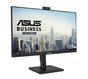 Монитор Asus BE279QFK Video Conferencing Monitor ,27', Full HD, IPS, 100Hz, Frameless, Full HD Webcam, Mic Array, Stereo Speakers, Height Adjustable, Ergonomic Design, HDMI, Eye Care, Low Blue Light, Flicker Free, Wall Mountable, Sustainability,Black