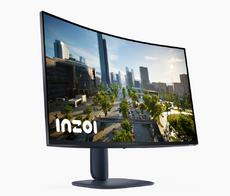 Монитор Dell Alienware AW3225DM, 31.5' Curved WQHD LED AG , VA, 1ms GTG, 3000:1, 400 cd/m2, 2560x1440, 180 Hz, 95% DCI-P3, HDR, VRR, AMD FreeSync, VESA AdaptiveSync, HDMI, DP, USB 5Gbps, PIP, PBP, Height Adjustable, Tilt, Black