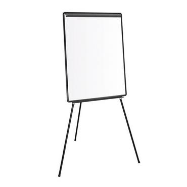Флипчарт на стойка 70х100 см магнитен- с чрна рамка