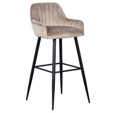 Бар стол ВЕРОНИКА- пясъчен цвят