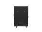 Комуникационен шкаф Lanberg rack cabinet 19' free-standing 22U/600x800 (flat pack) with mesh door black