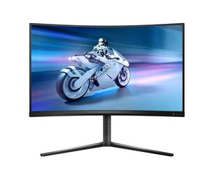 Монитор Philips Evnia 32M2C5500W, 31.5' Curved 1000R, Fast VA, WLED, 2560x1440@240Hz, 1ms GtG, 0.5ms MPRT, 500cd m/2, 4000:1, Mega Infinity DCR, Adaptive Sync, FlickerFree, Low Blue Mode, Tilt, Height Adjust, Swivel, 2xHDMI, 2xDP, USB hub