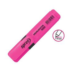 Текст маркер Spree розов