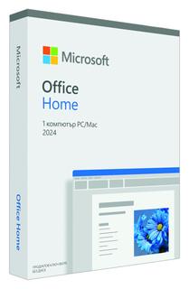 Програмен продукт Microsoft Office Home 2024 English EuroZone 1 License Medialess