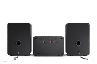 Аудио система Sharp Audio Systems XL-B520D(BK), HI-FI MICRO SYSTEM, 40 (peak), DAB+/DAB and FM radio with RDS, Bluetooth v5.0, CD player, USB MP3 playback, 3.5mm Headphone jack / line-out, wooden speaker, Black