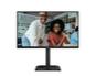 Монитор AOC 24E4U, 23.8' IPS WLED, 1920x1080@120Hz, 4ms GtG, 300cd m/2, 1500:1, 20M:1 DCR, Adaptive Sync, FlickerFree, Anti Blue Light, 2Wx2, Tilt, Height Adjust, Pivot, Swivel, D-SUB, HDMI, USB Hub