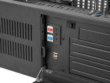Кутия за сървър Lanberg rackmount server chassis ATX 450/10 19'/4U