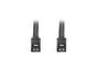 Кабел Lanberg SATA DATA III (6GB/S) F/F cable 30cm metal clips, black